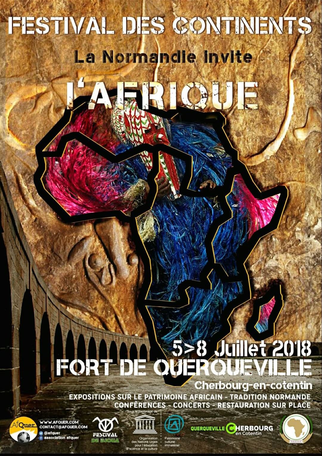 Affiche du Festival des Continents 2018